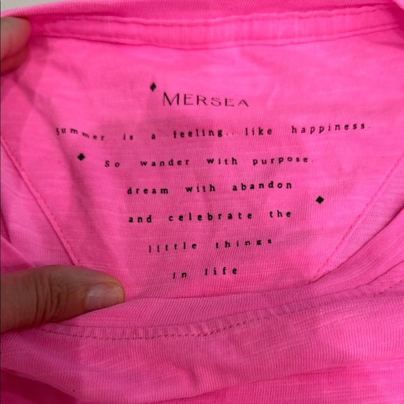 Vibrant Pink Short Sleeve Women's Top - Picture 2 of 3